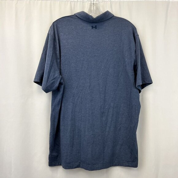 Under Armour Men's Navy Short Sleeved Polo Shirt Size XL - Picture 7 of 9